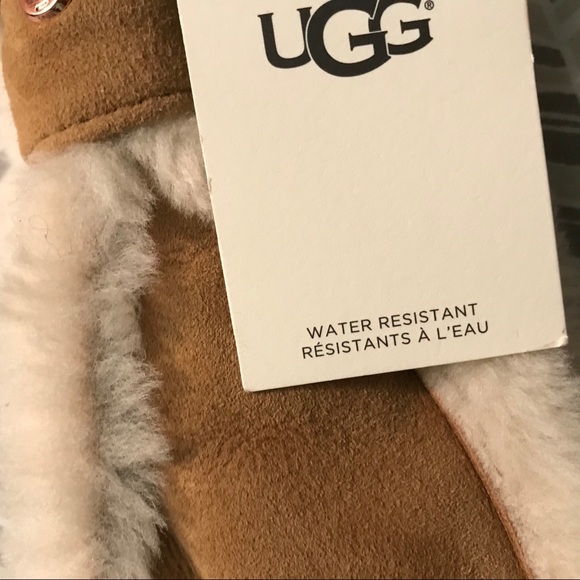 SOLD✨UGG Genuine Shearling Bow Headband - Natural - Picture 8 of 8